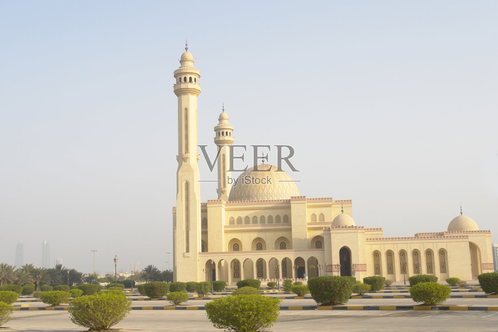 巴林Al-Fateh大清真寺照片摄影图片