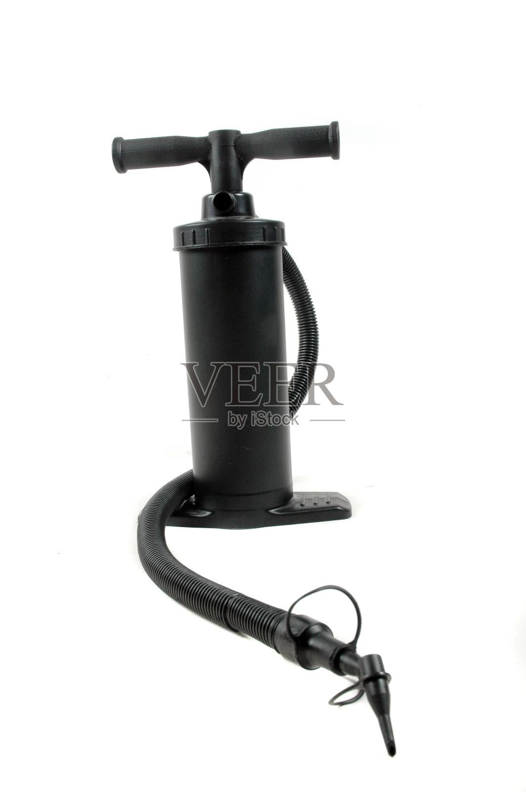 黑色塑料泵照片摄影图片