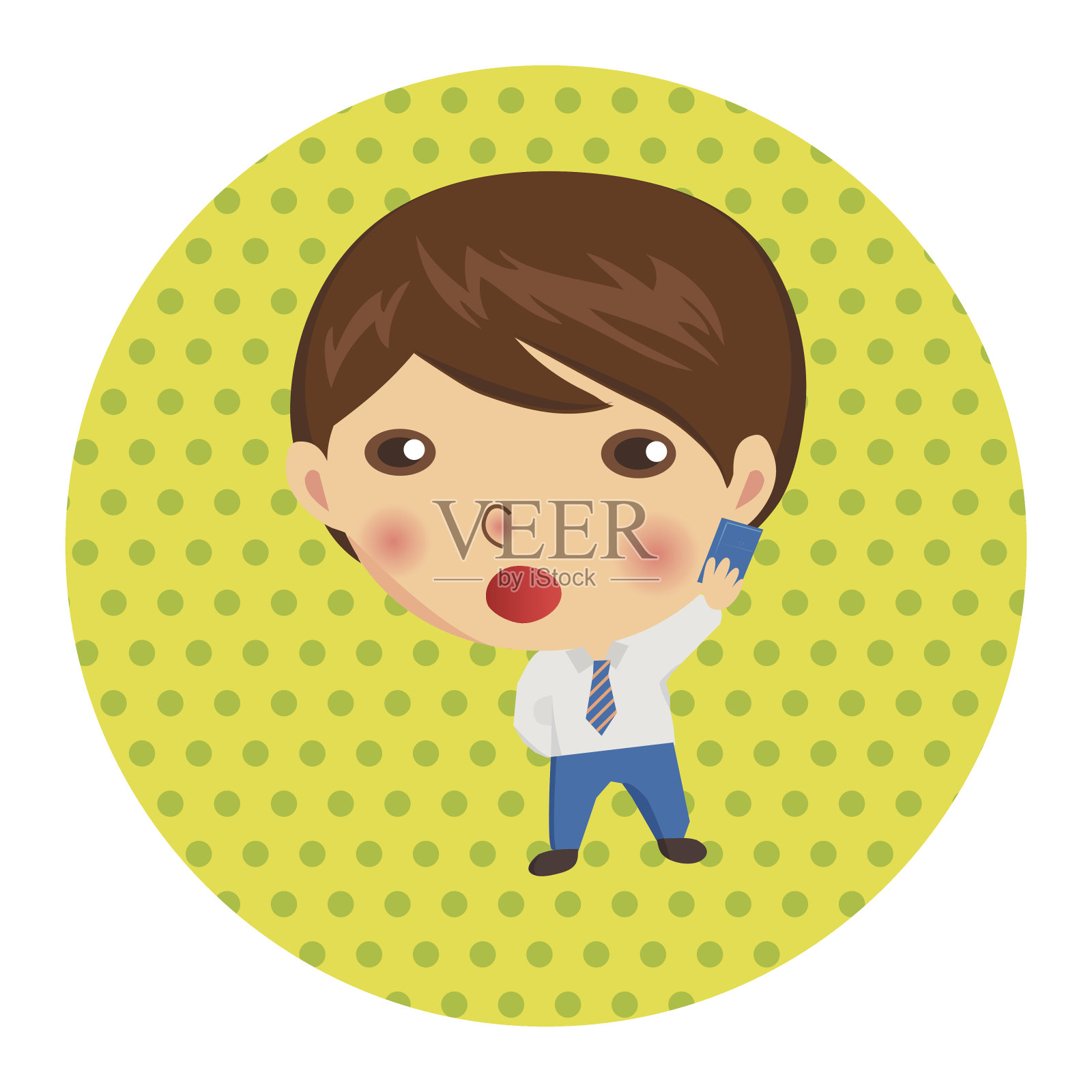 商业人物性格主题元素向量，eps插画图片素材