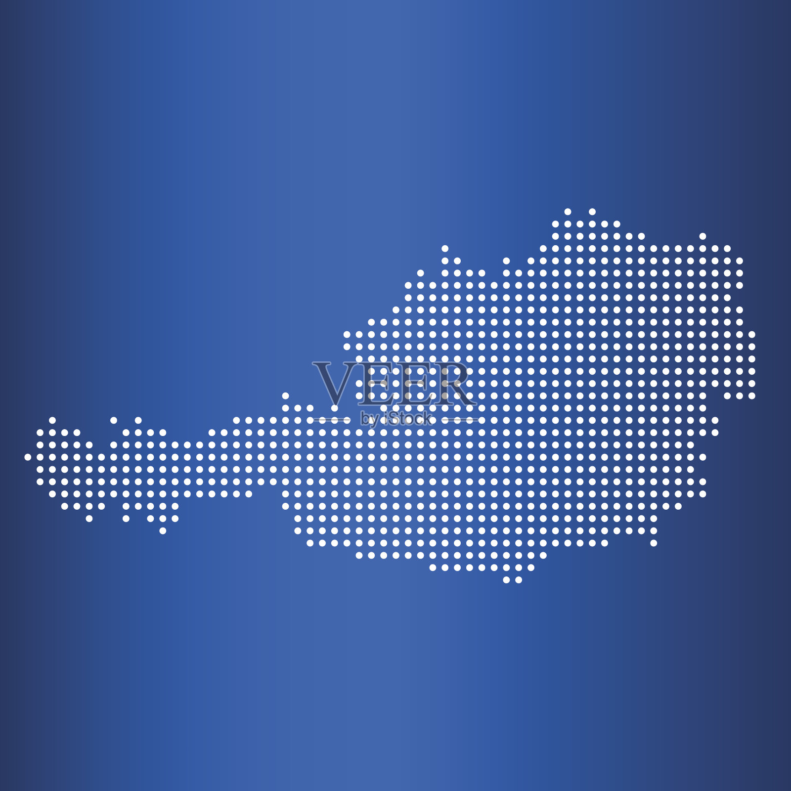 奥地利矢量地图插画图片素材