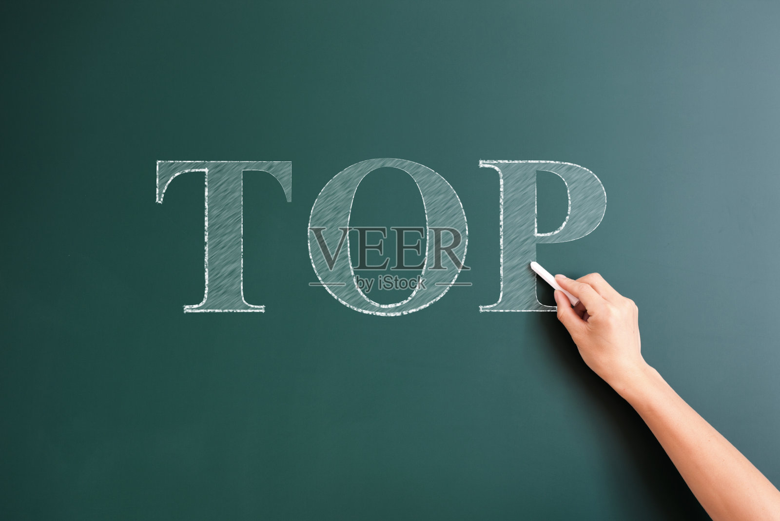 上面写在黑板上照片摄影图片