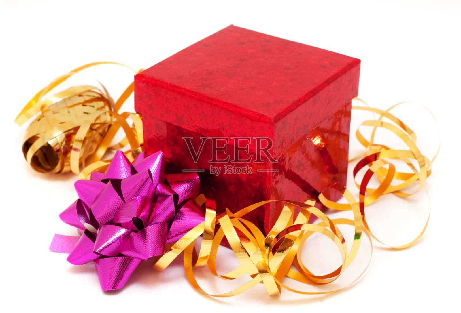 红色的盒子照片摄影图片