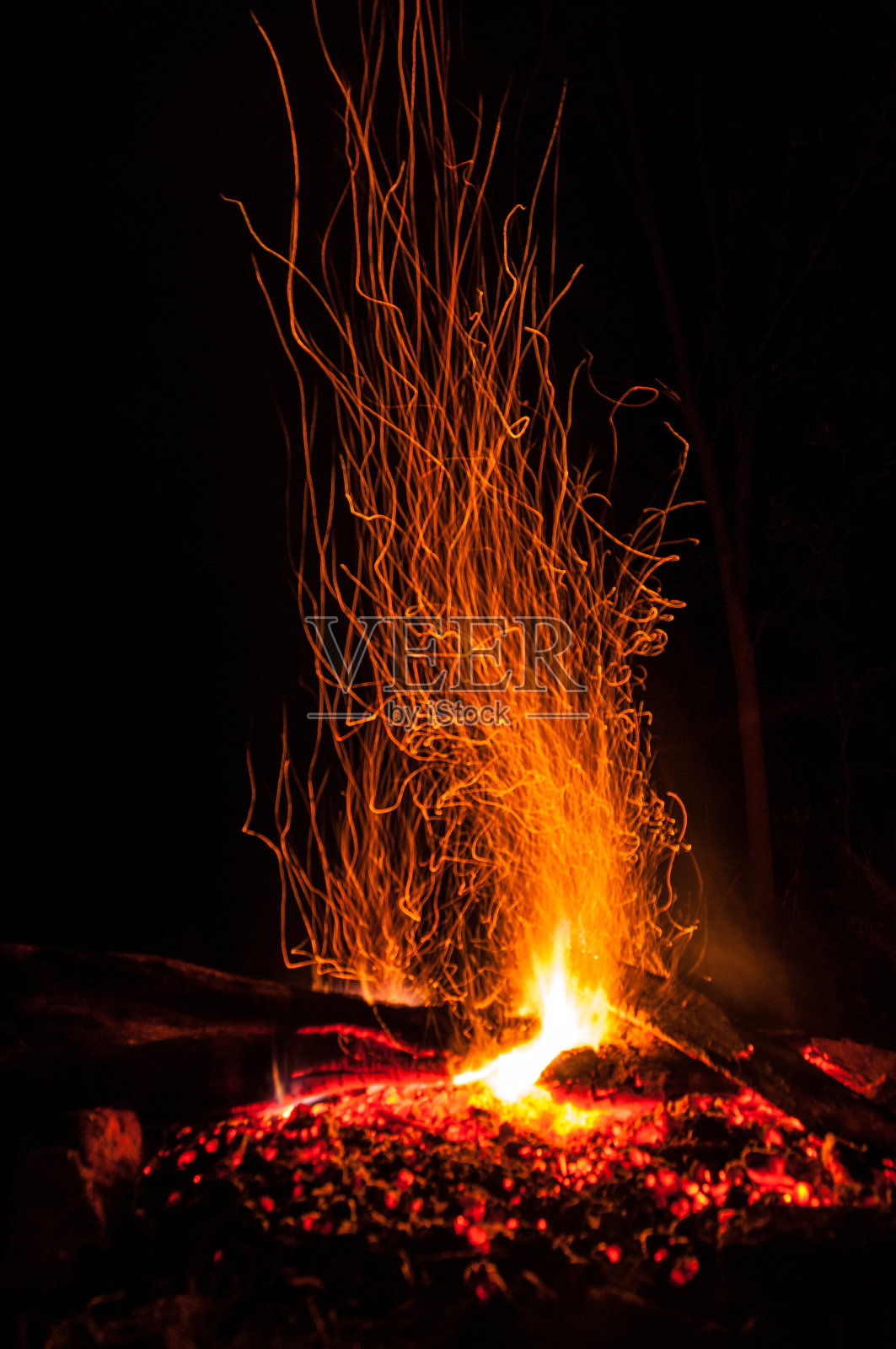 的篝火照片摄影图片