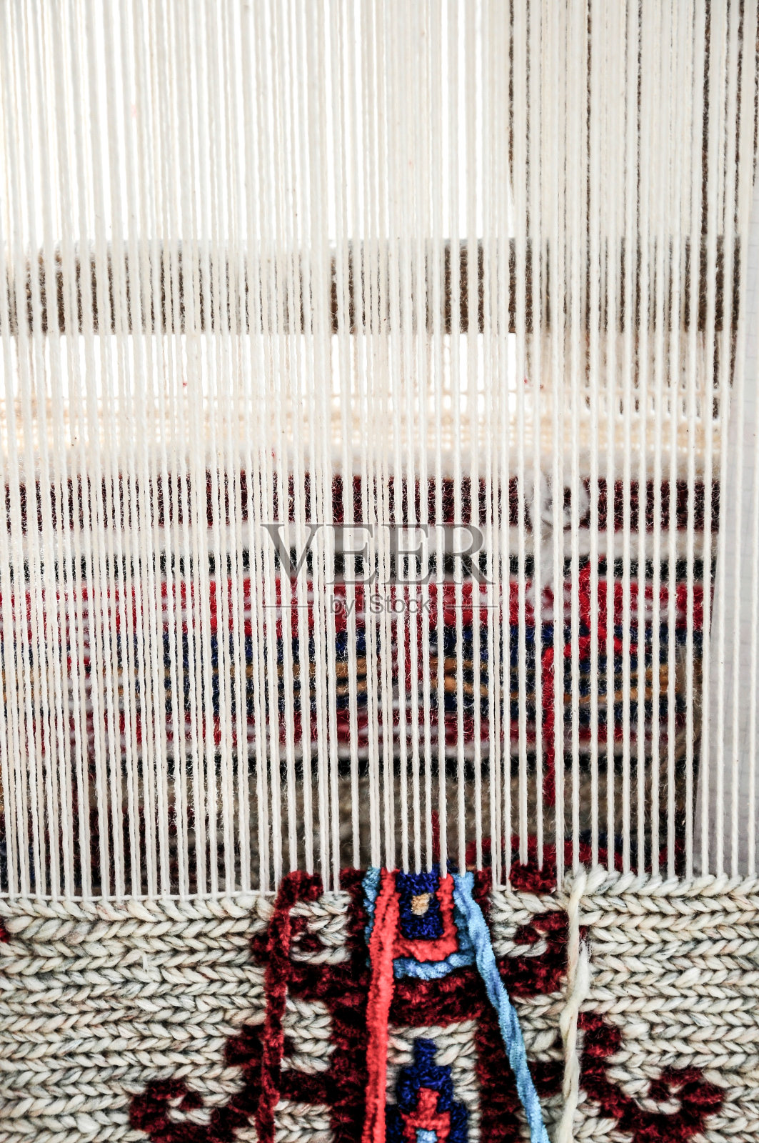 地毯织机照片摄影图片