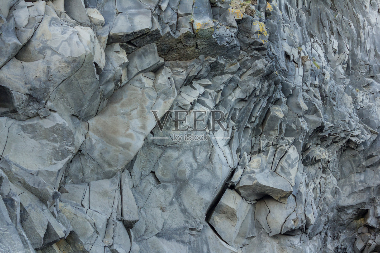 冰岛维克海滩抽象组照片摄影图片