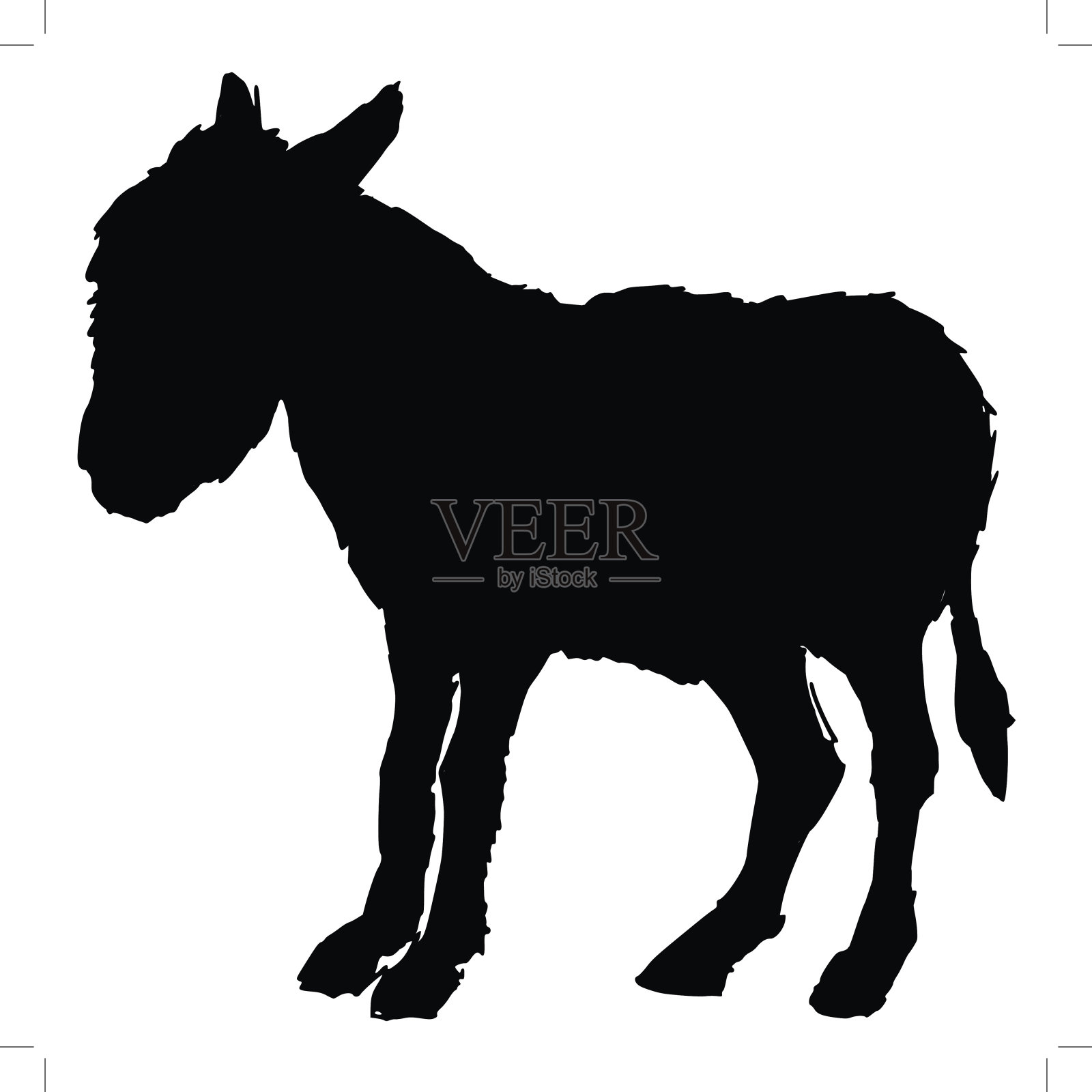 驴设计元素图片