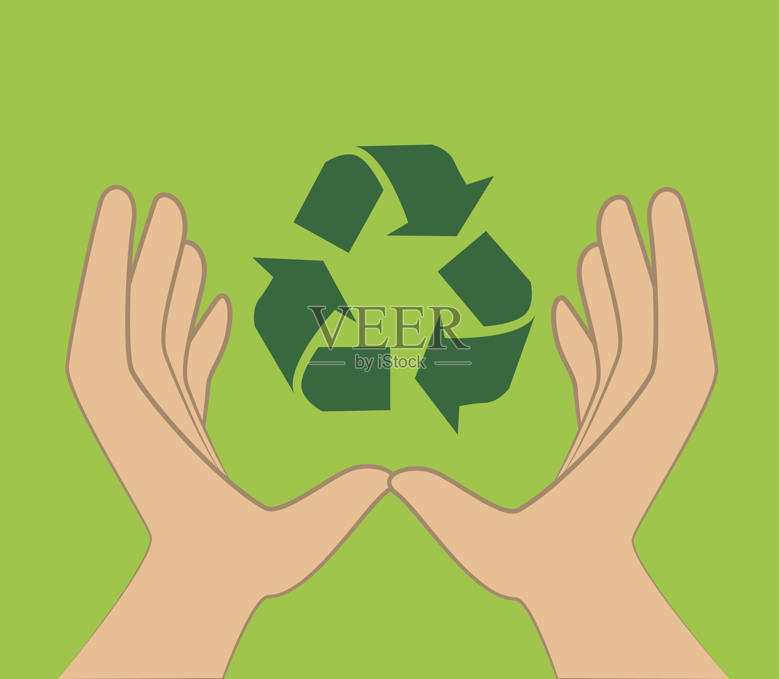 回收设计插画图片素材