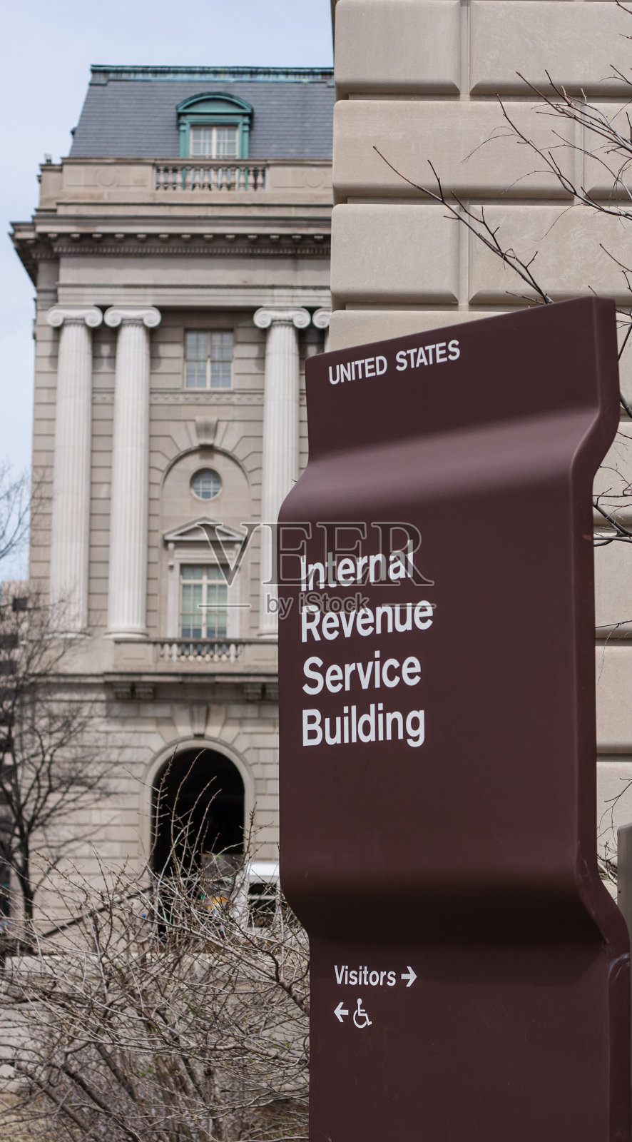 国税局的建筑标志照片摄影图片