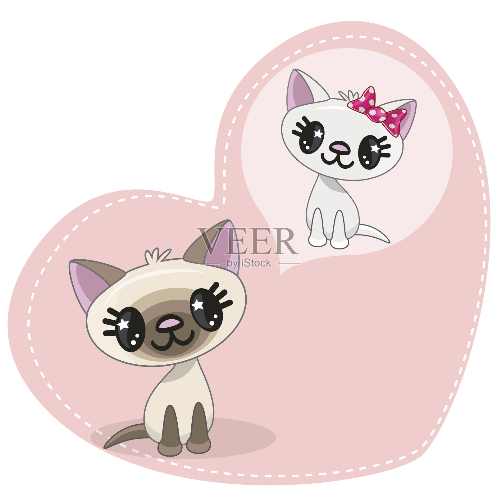 做梦的猫设计元素图片