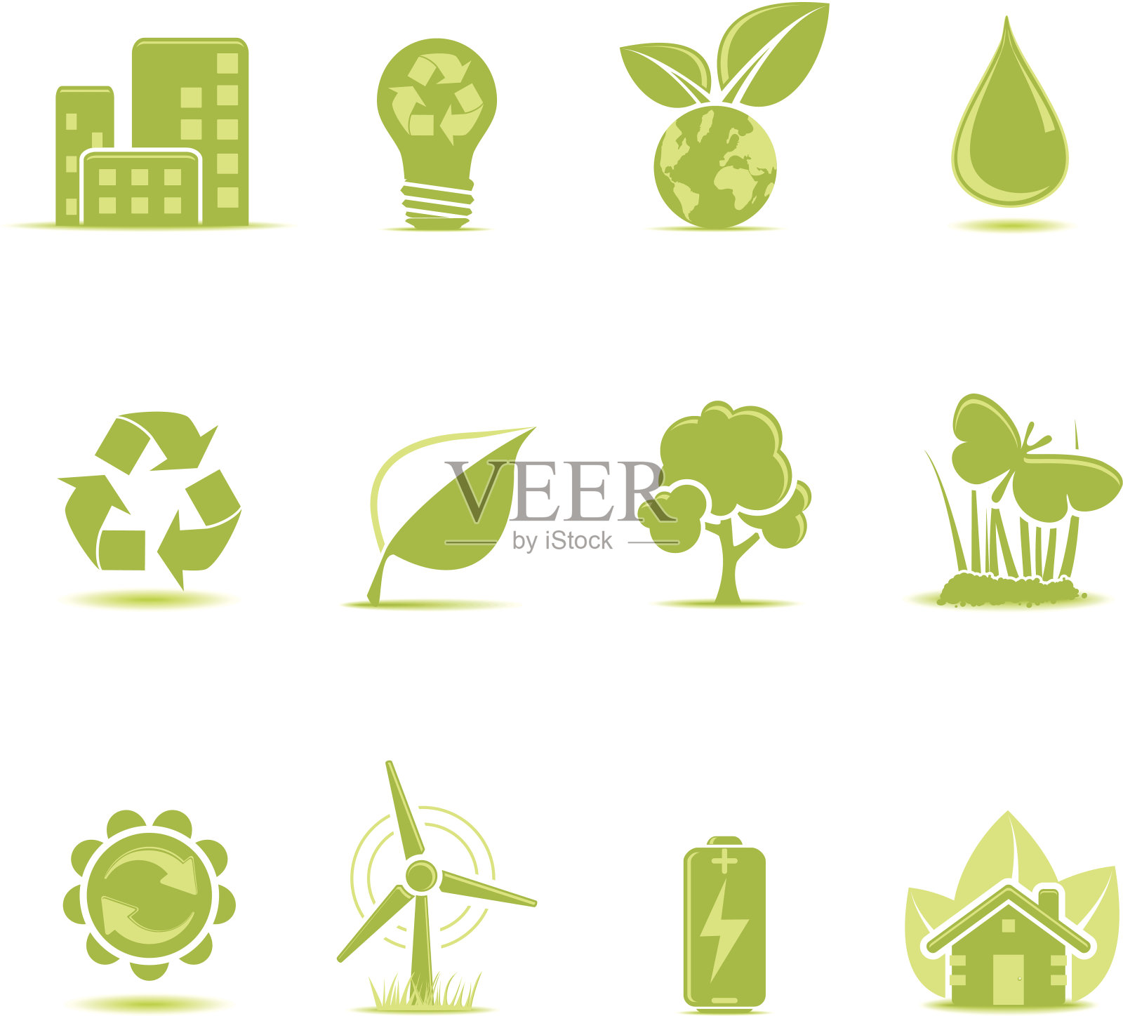 生态图标图标素材