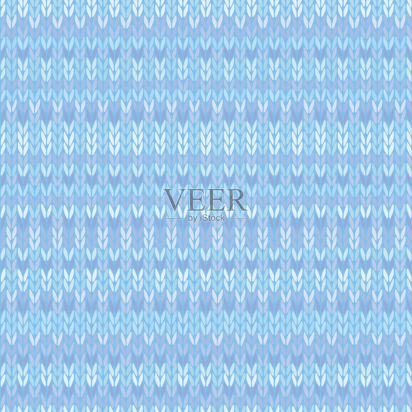 无缝民族几何针织图案插画图片素材