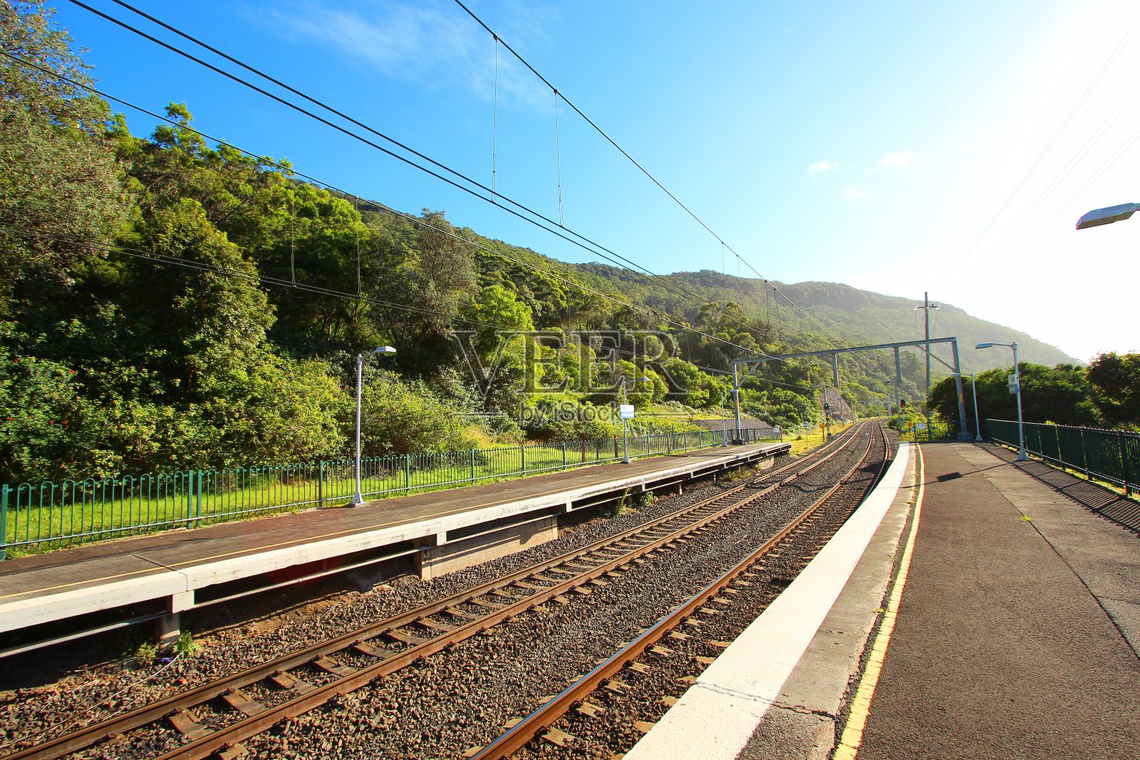 澳大利亚火车站照片摄影图片