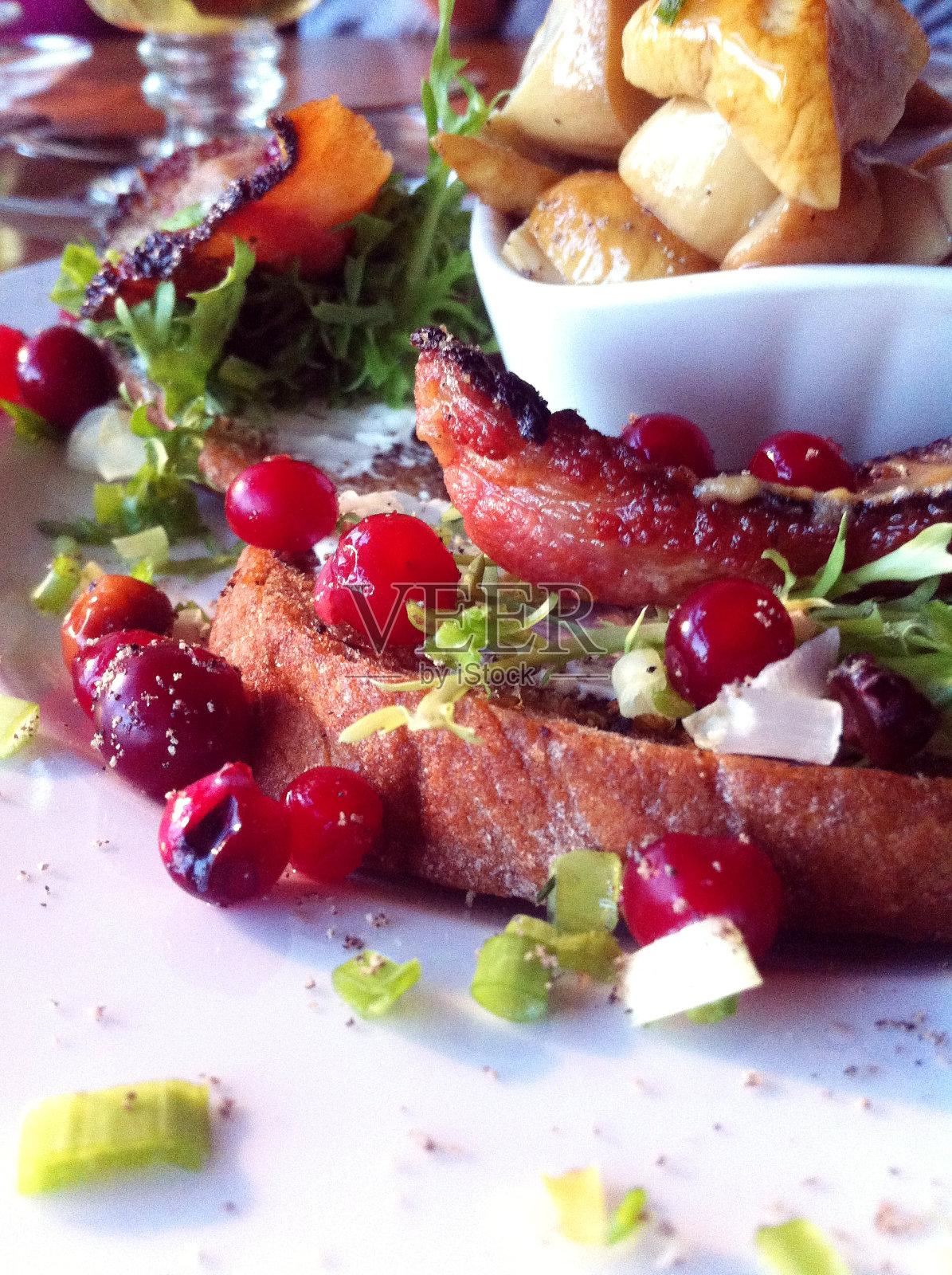 美味的起动器食物照片摄影图片