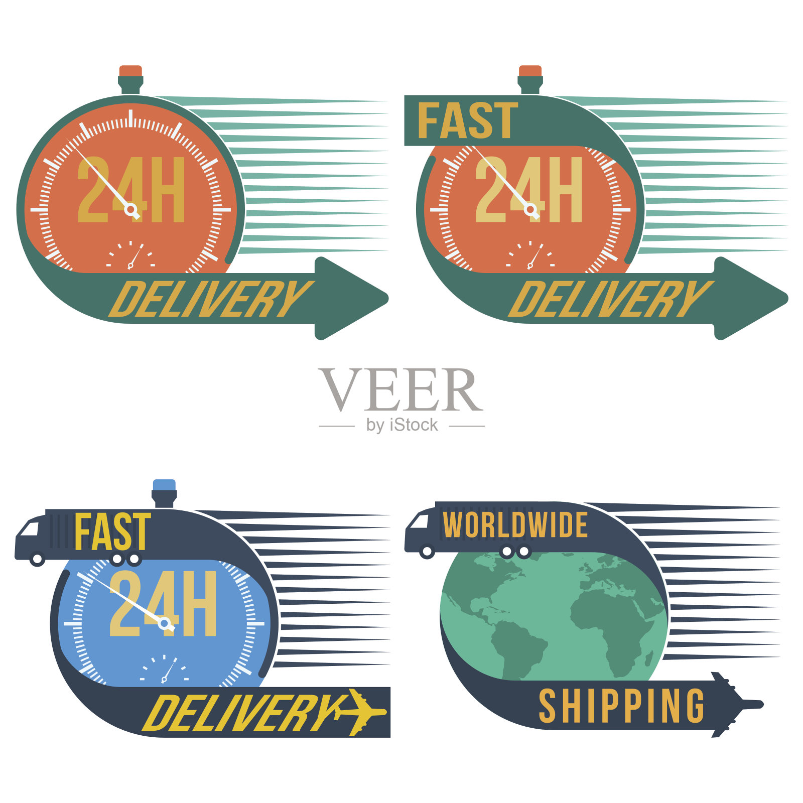 快速发货，矢量格式设计元素图片