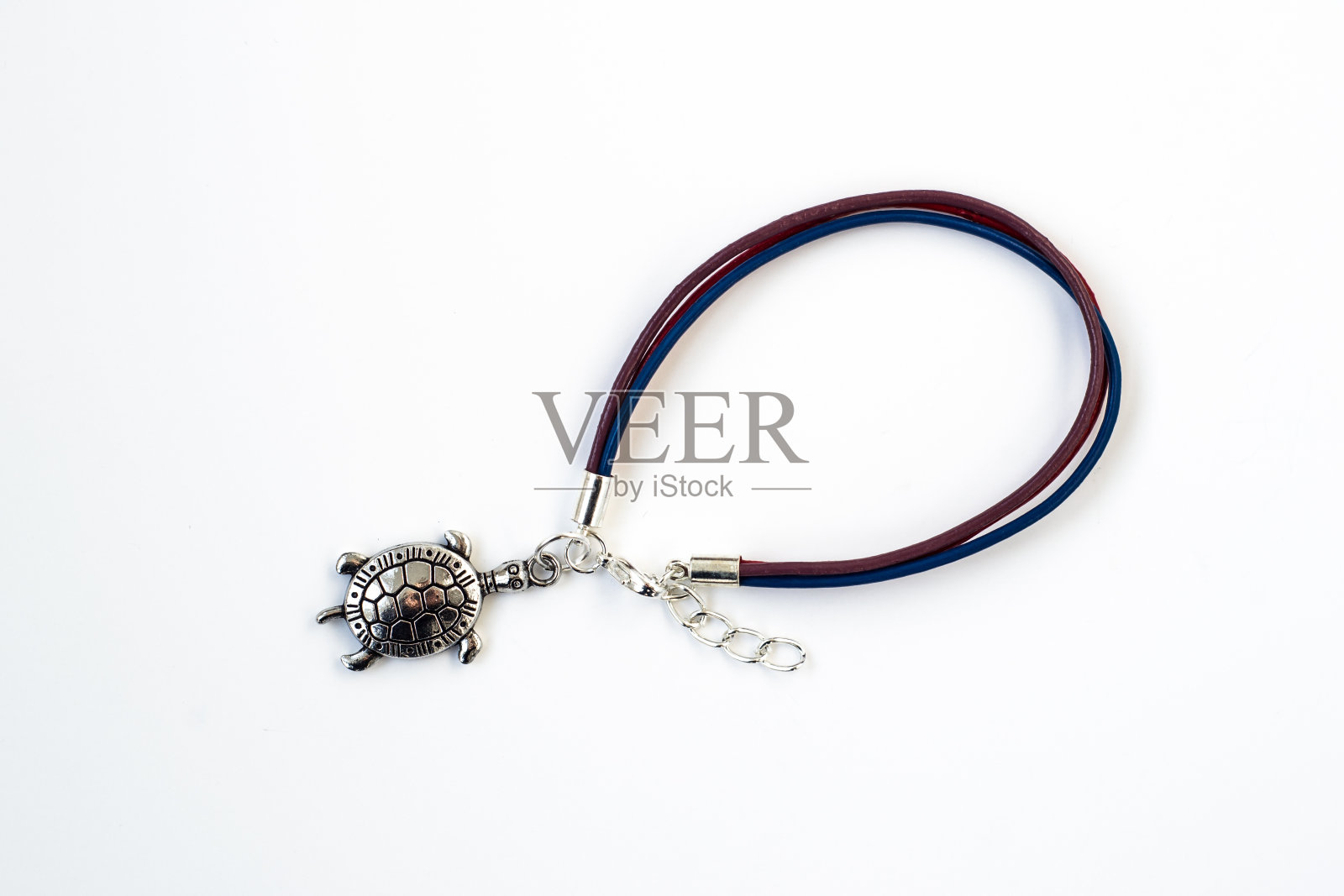 手工手链孤立在白色背景照片摄影图片