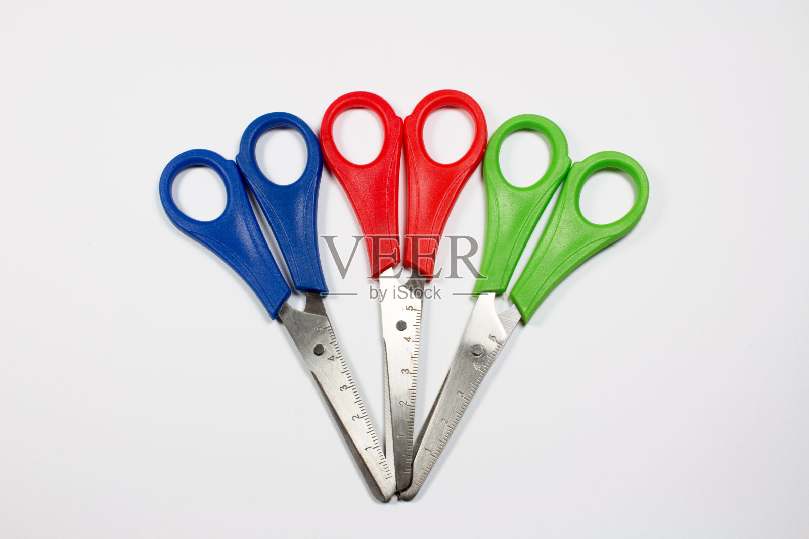 剪刀和包装纸照片摄影图片