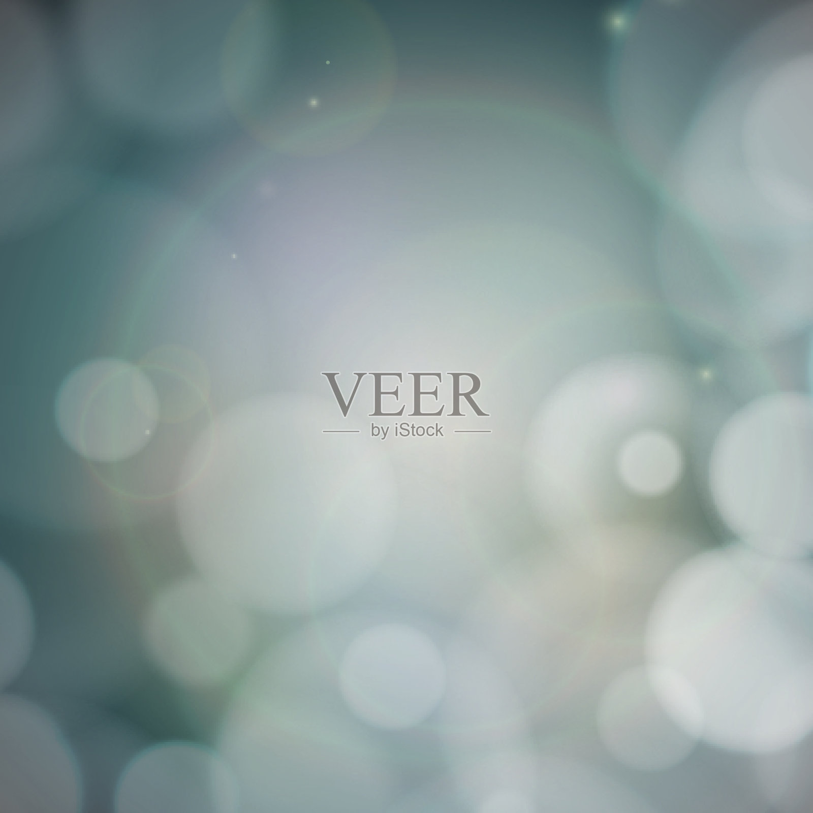 模糊的背景与散景效果。摘要矢量图插画图片素材