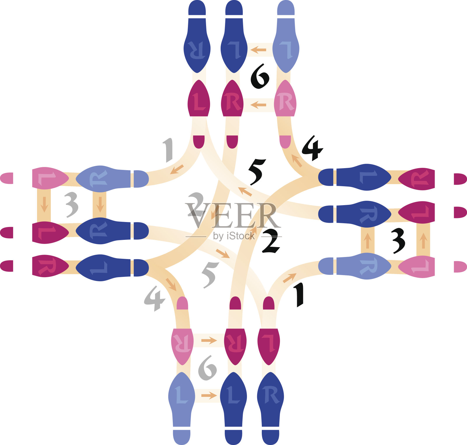 指令插画图片素材