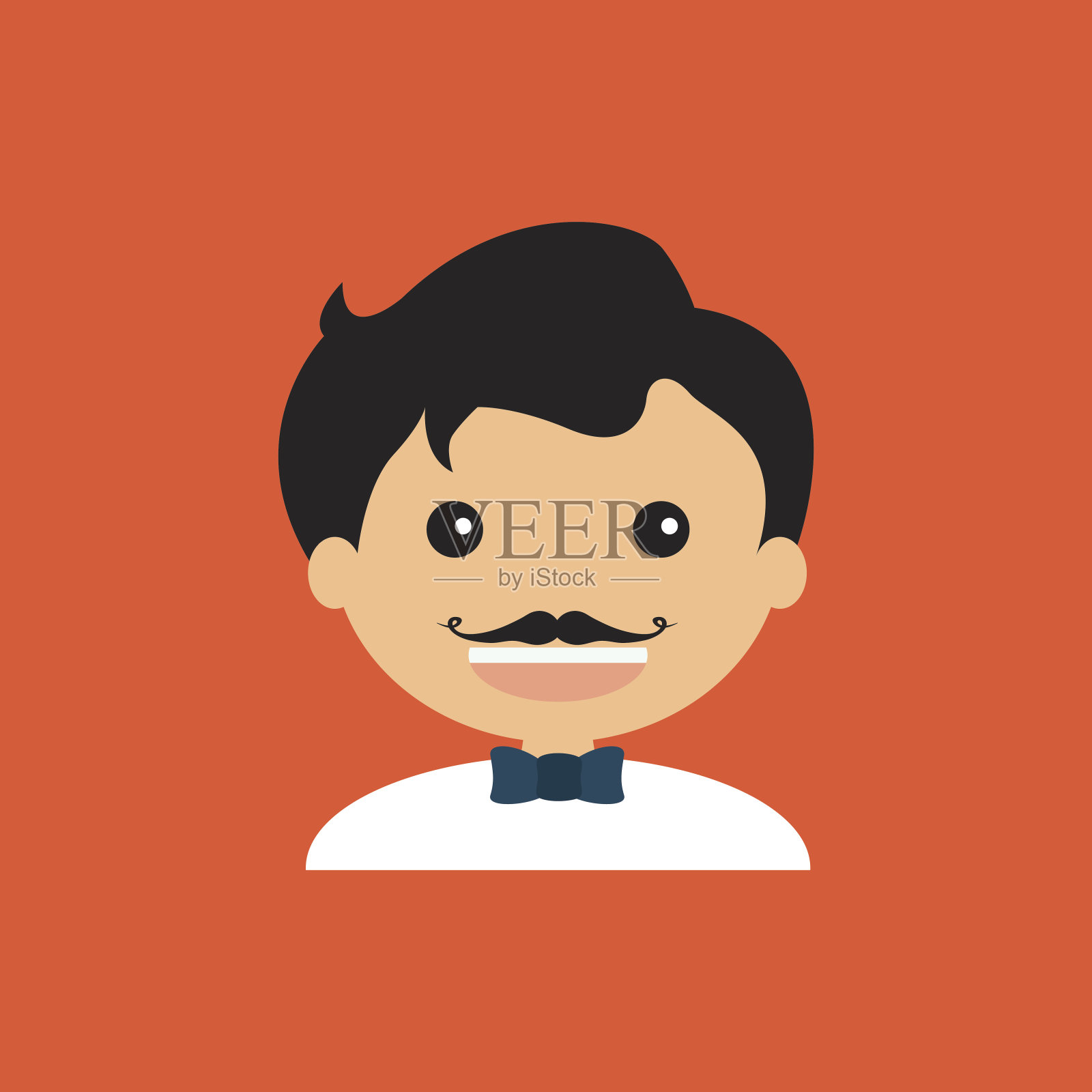 服务员设计元素图片