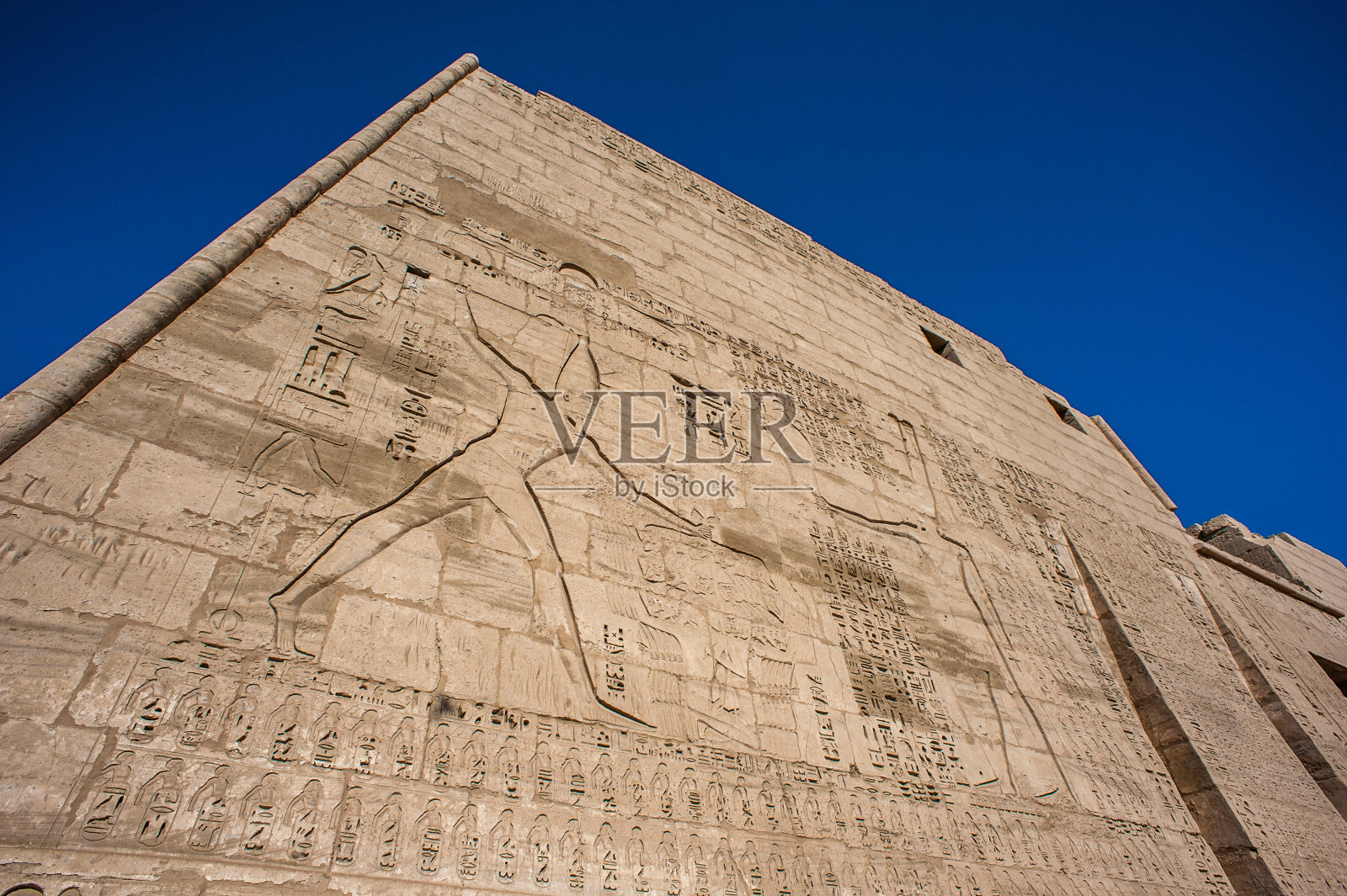 拉美西斯三世，埃及，卢克索照片摄影图片