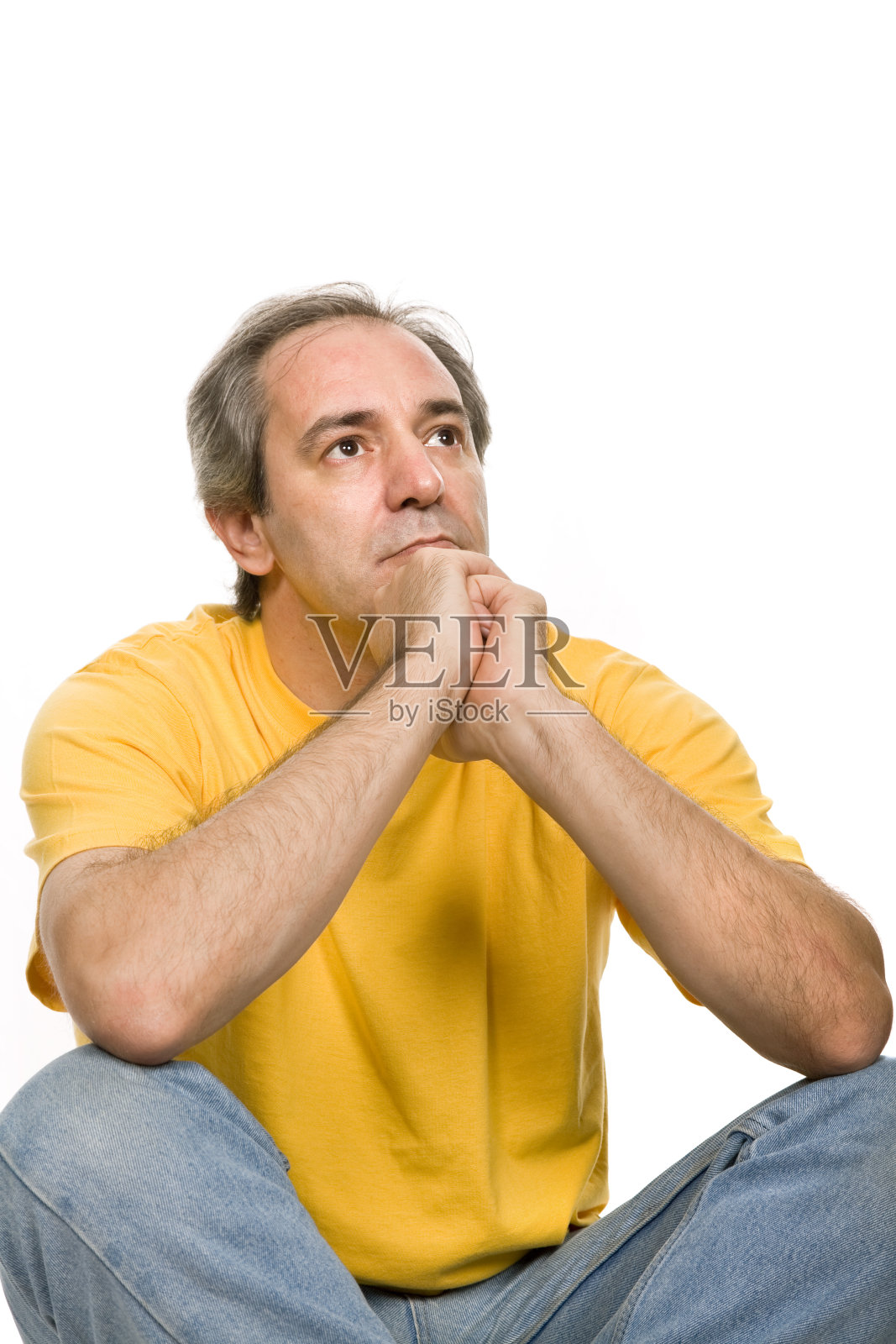 沉思的照片摄影图片