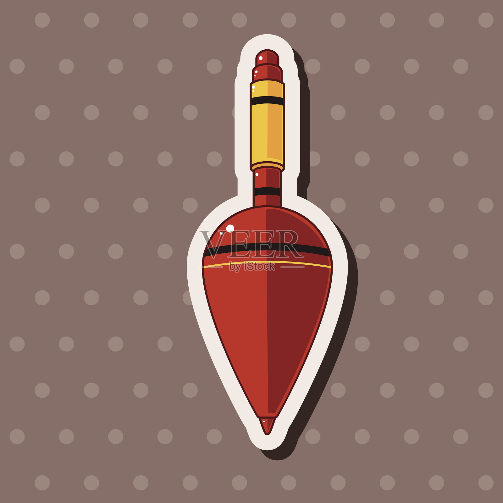 鱼饵主题元素插画图片素材