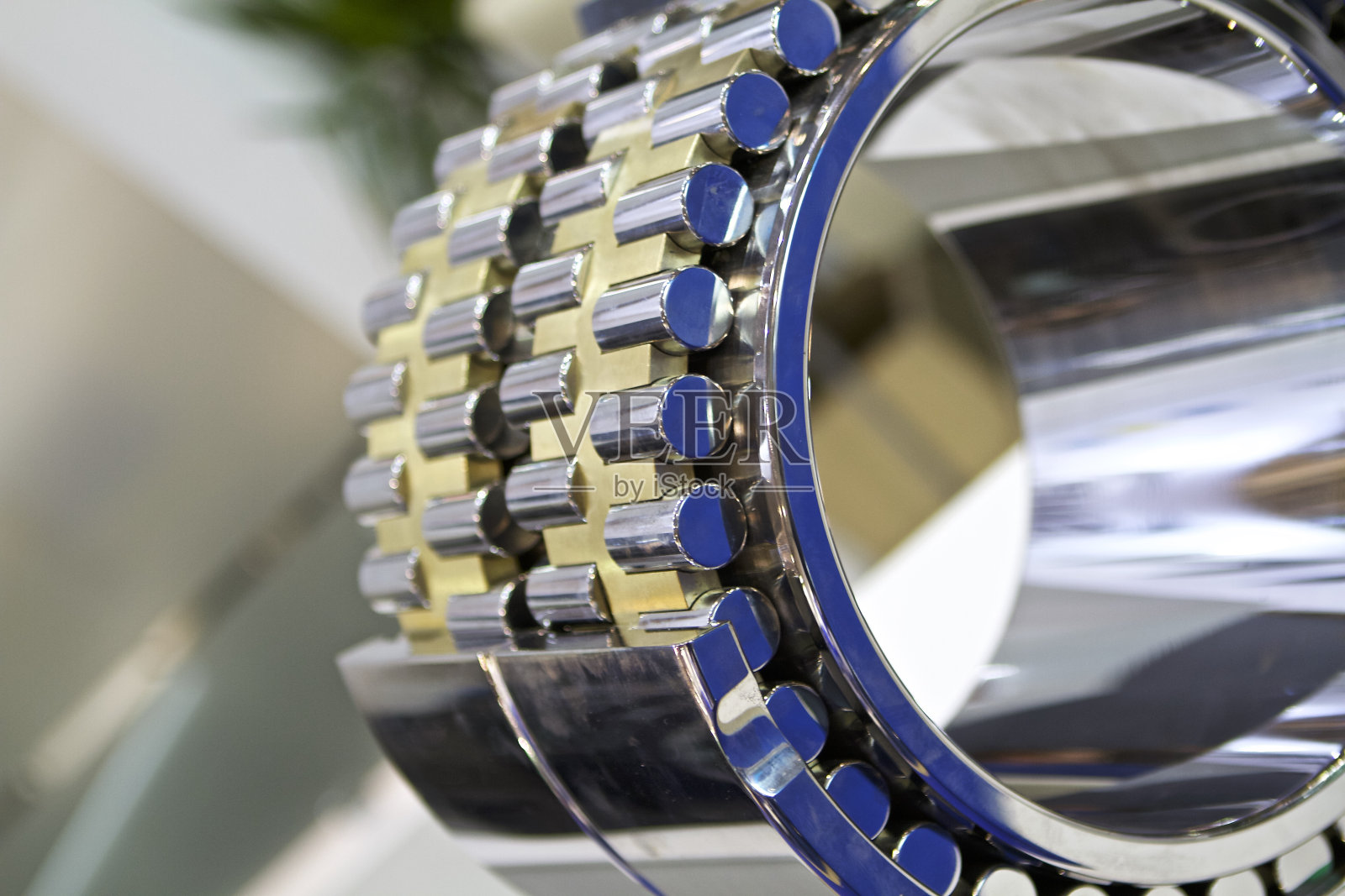 物理几何部分的滚柱轴承照片摄影图片