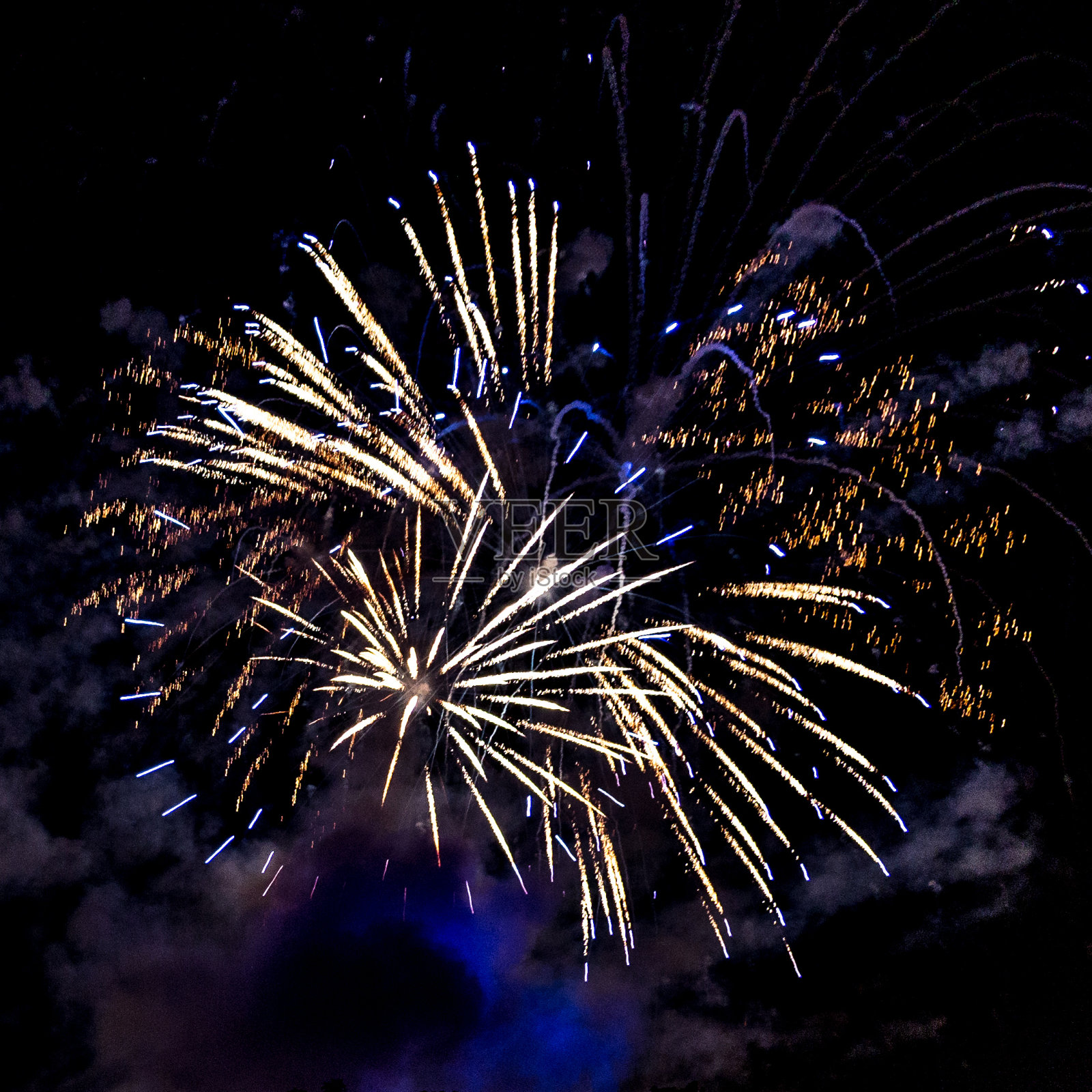 烟花照片摄影图片