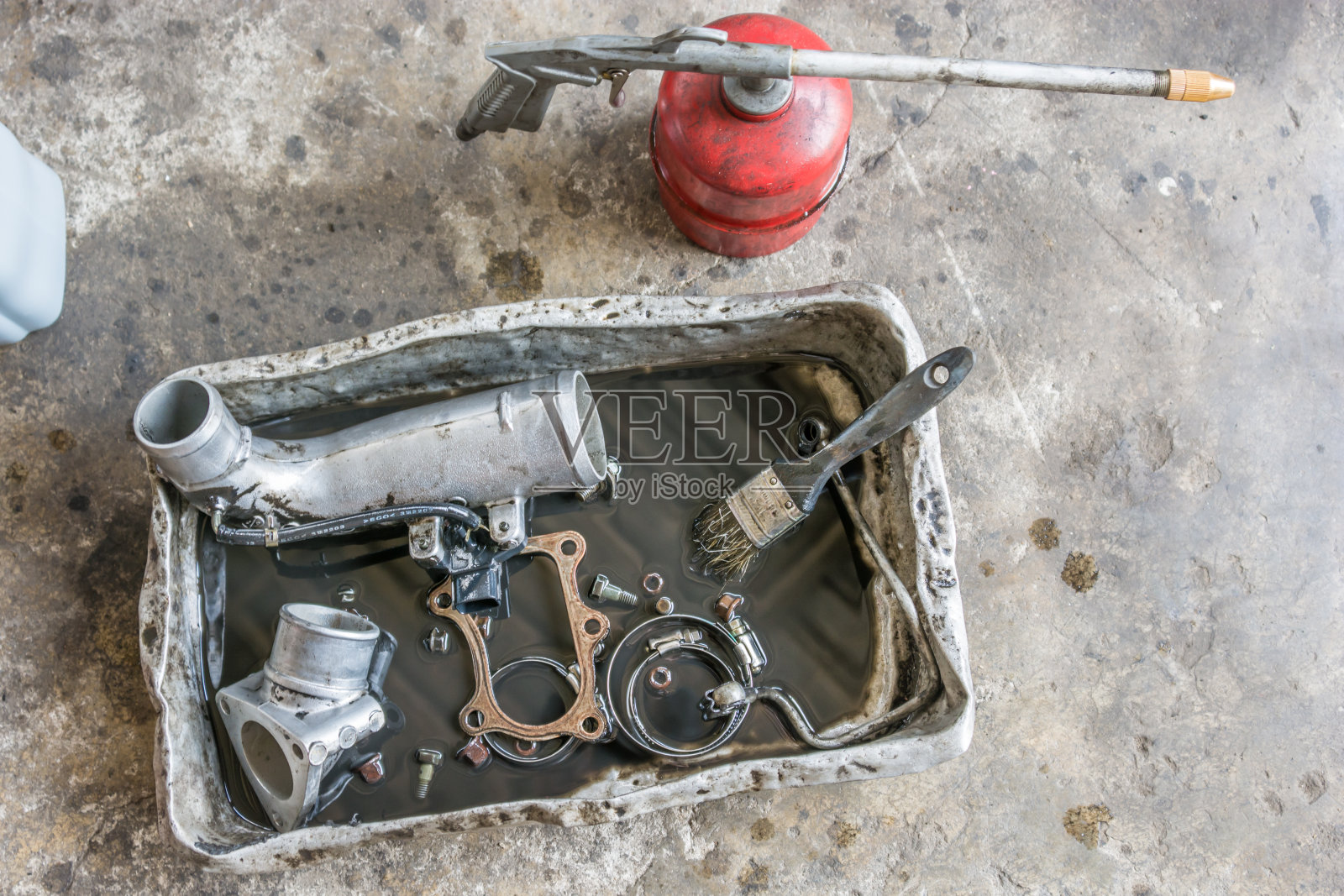 发动机零件照片摄影图片