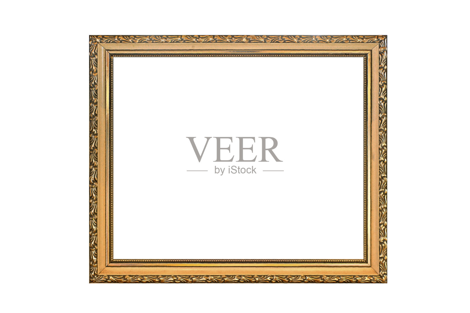 古董金相框照片摄影图片