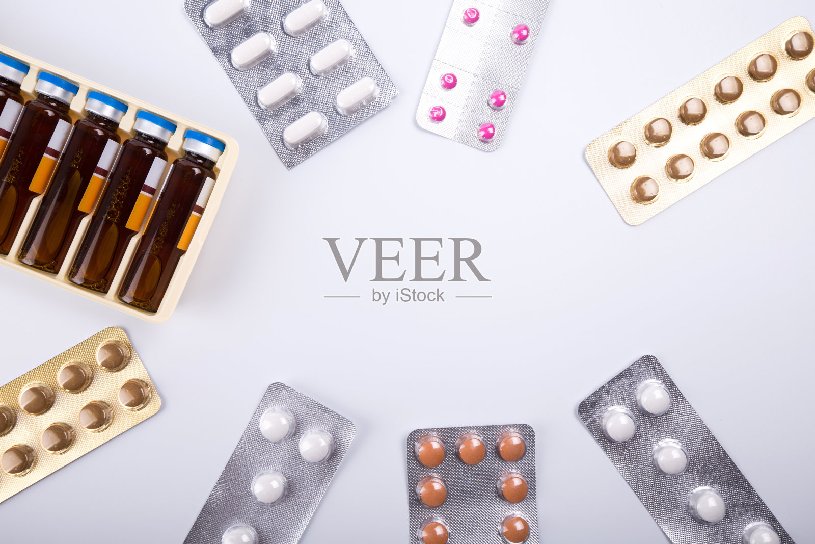 组的药物照片摄影图片