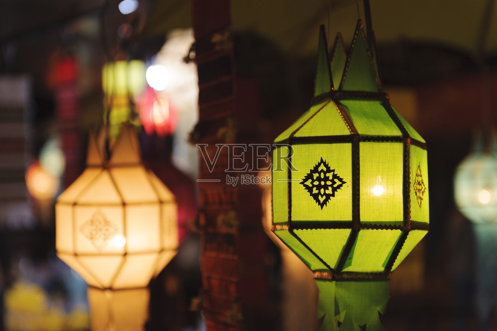 灯笼装饰节日照片摄影图片