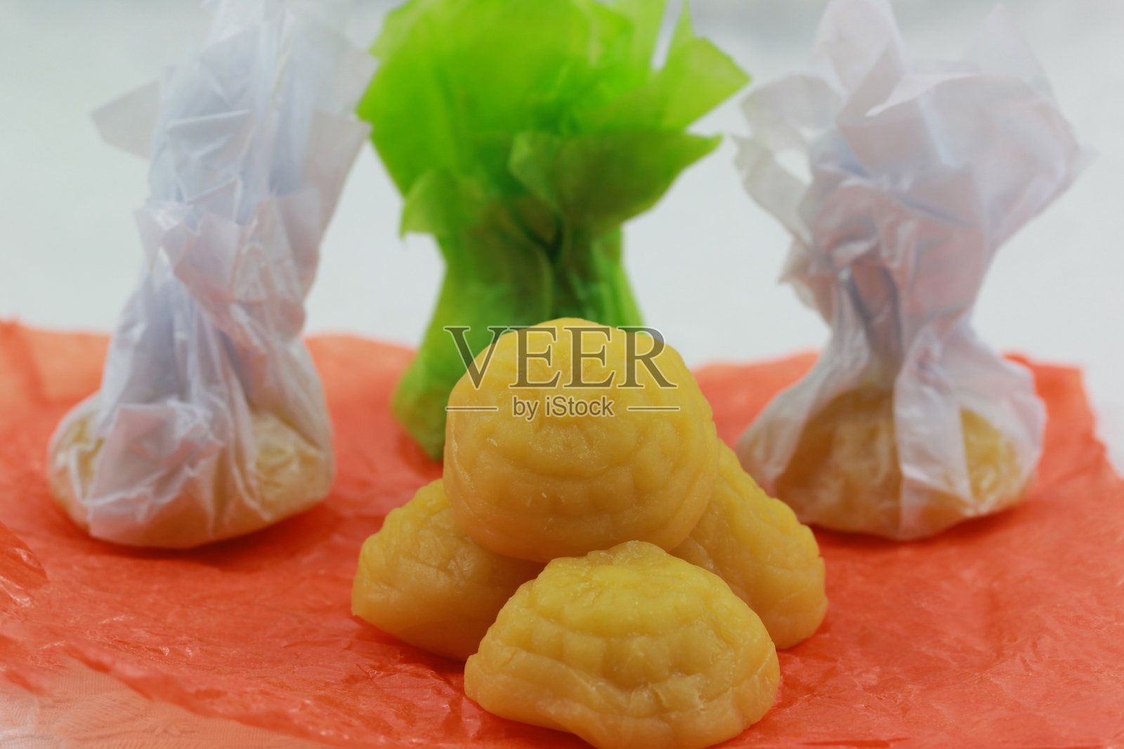 泰国金球、童果甜点照片摄影图片