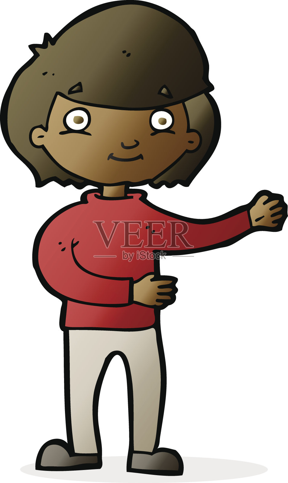 卡通快乐的人设计元素图片