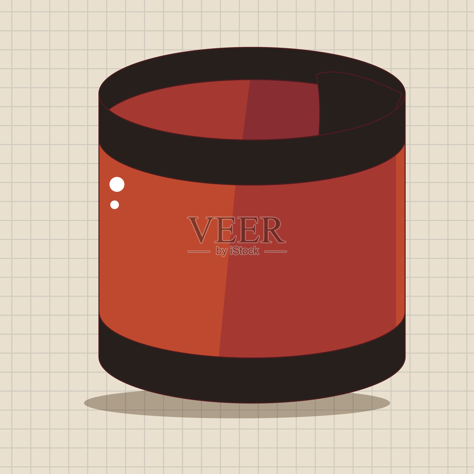 冰球器材主题元素插画图片素材