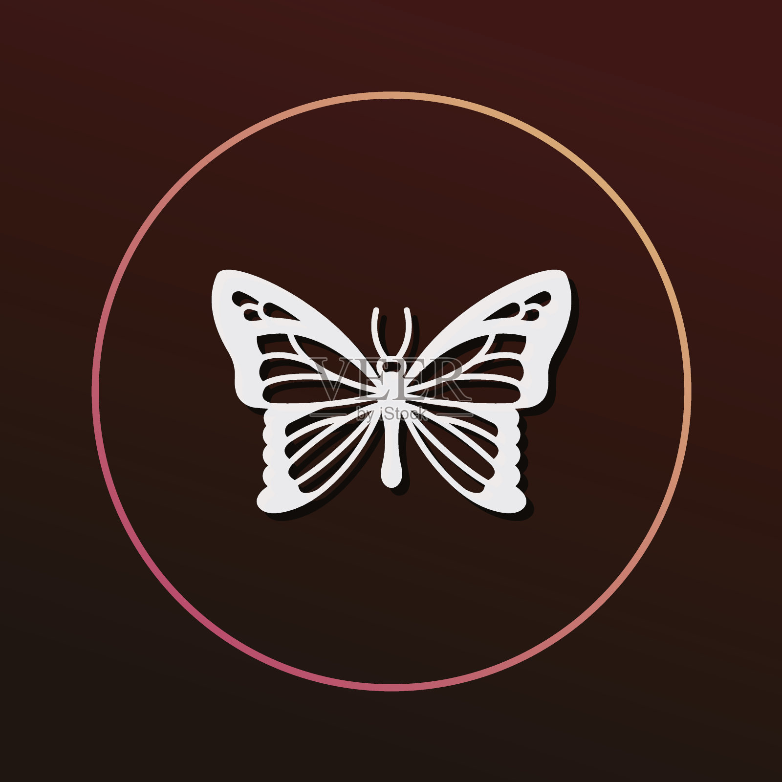 昆虫的图标插画图片素材