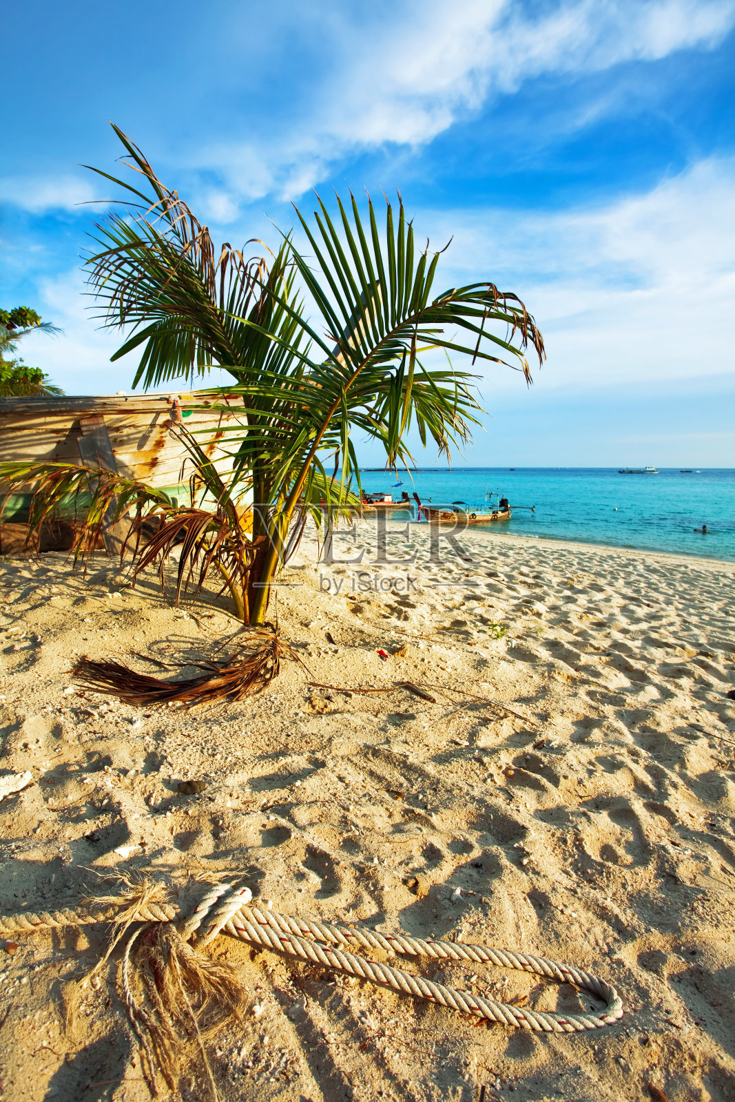 热带海滩照片摄影图片