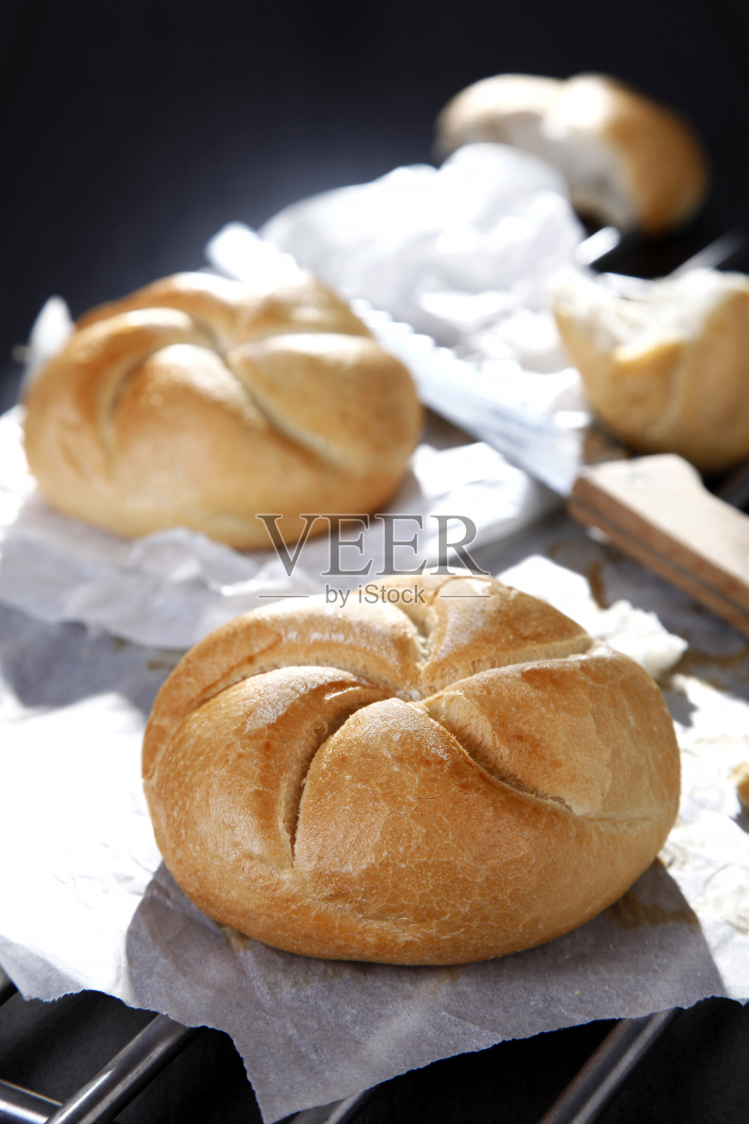 新鲜的面包卷照片摄影图片