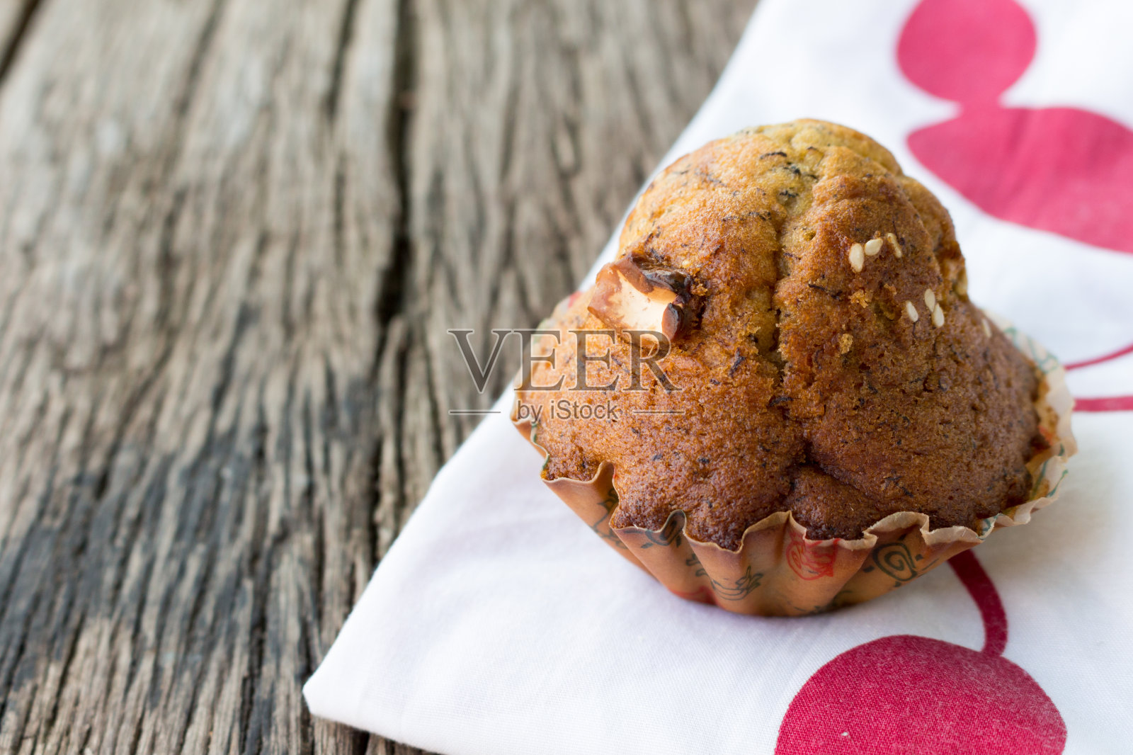 香蕉木蛋糕照片摄影图片