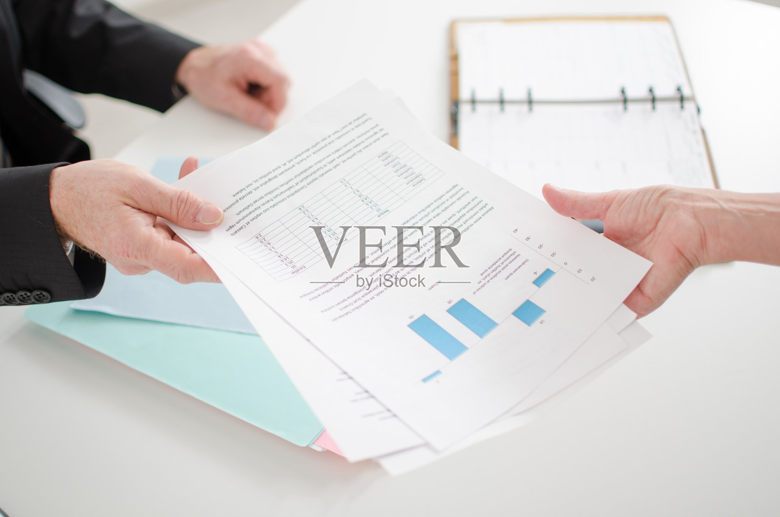 商人提供记录照片摄影图片