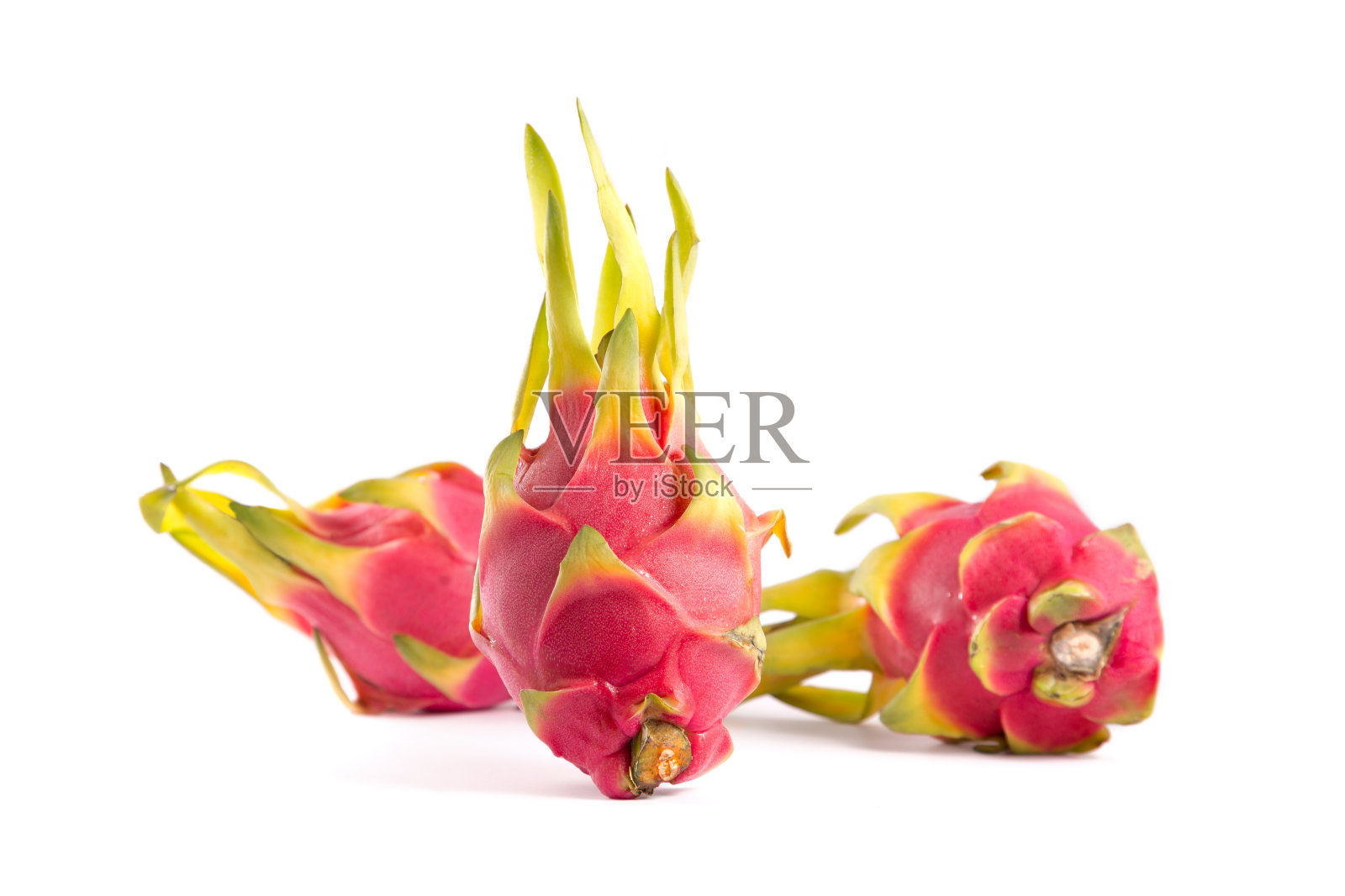 三种异种龙果照片摄影图片