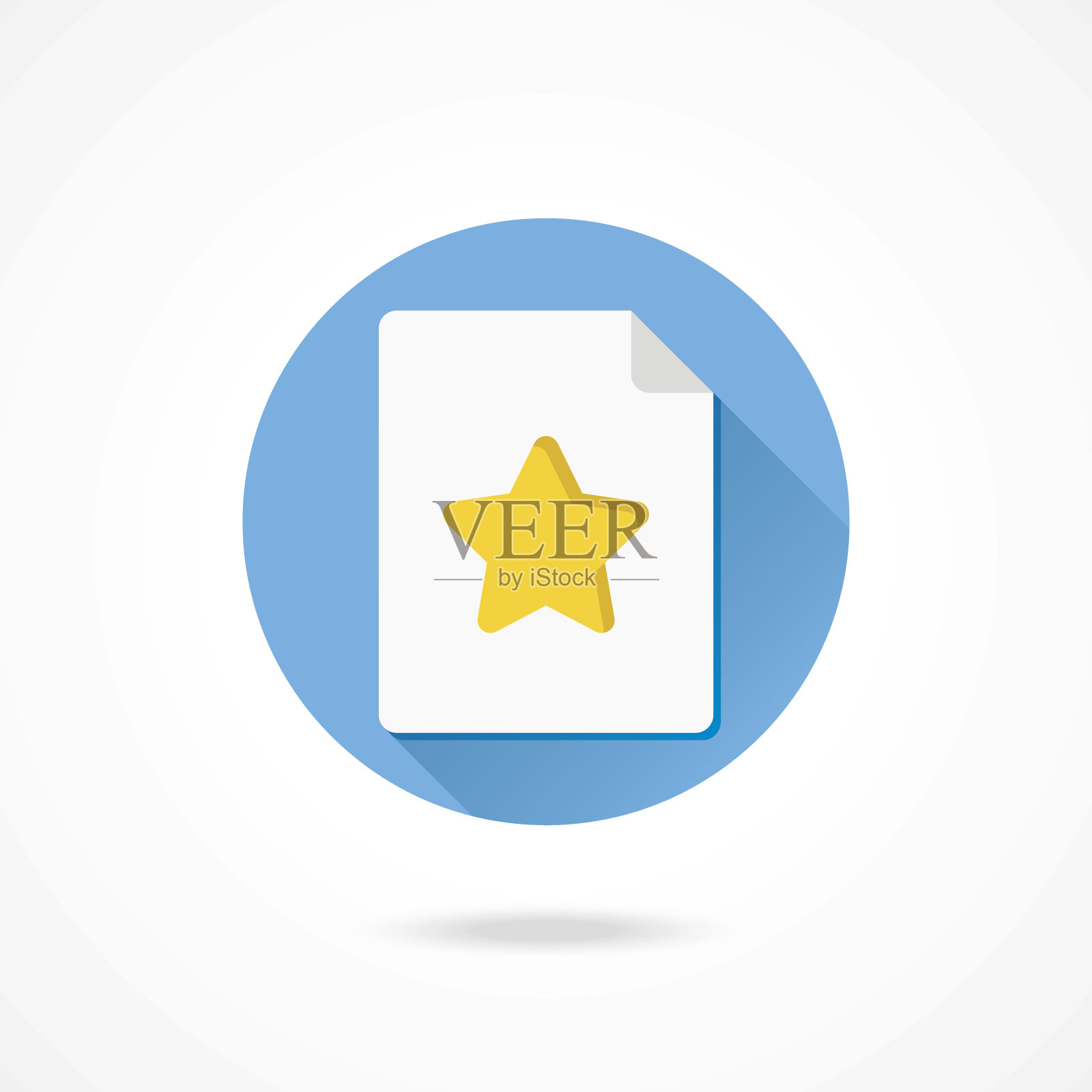 矢量添加到书签图标插画图片素材