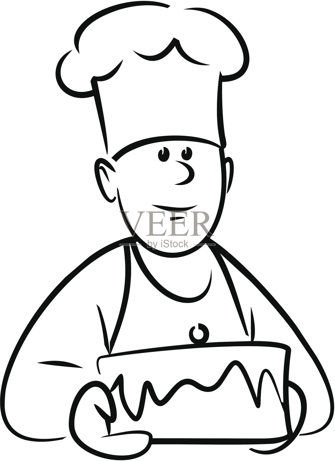 这次他的蛋糕里有什么?设计元素图片