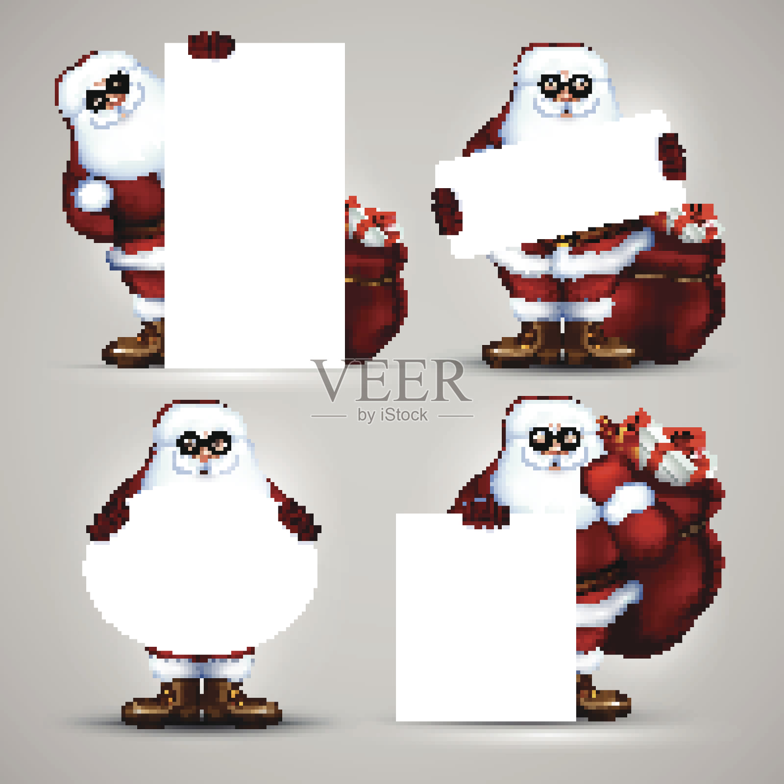 圣诞老人圣诞设计插画图片素材