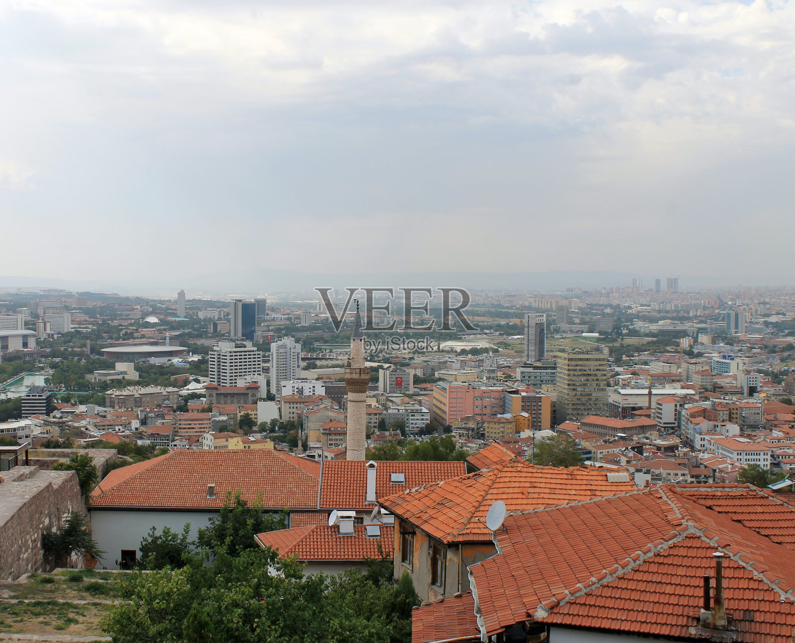 土耳其首都安卡拉城市全景照片摄影图片