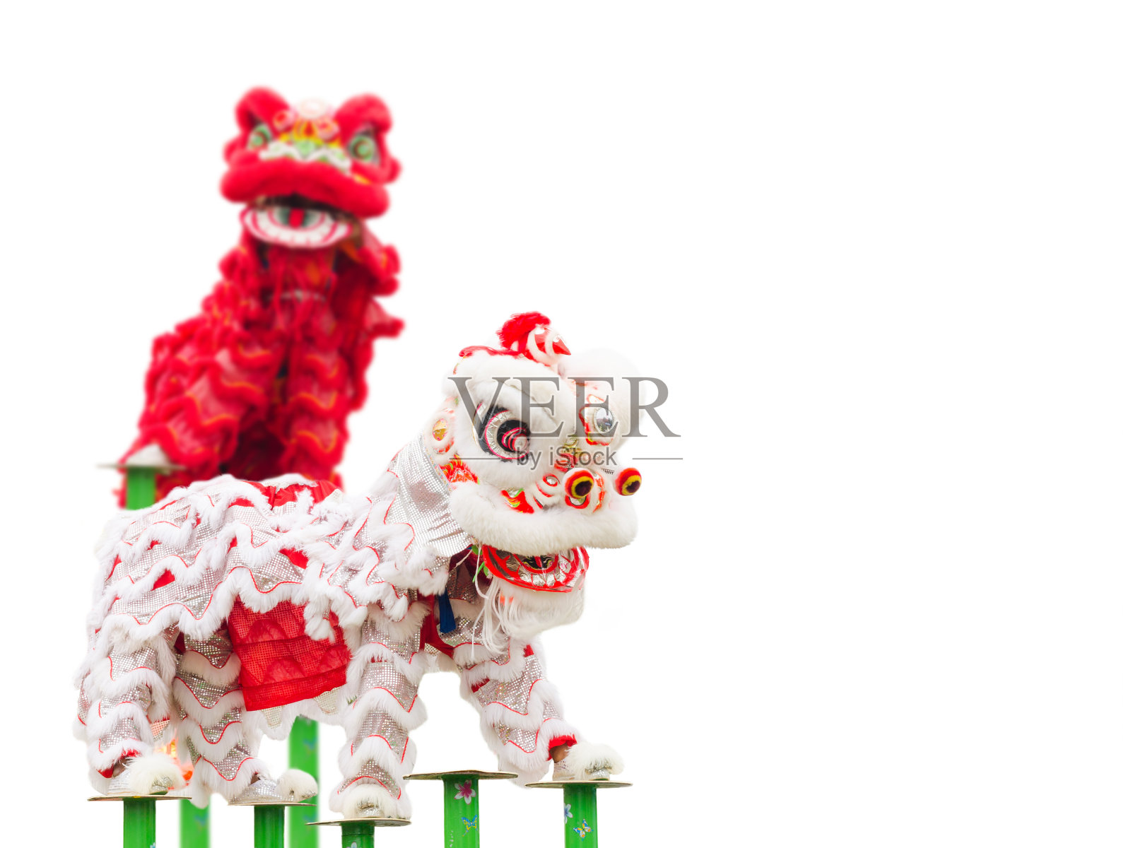 中国舞狮照片摄影图片