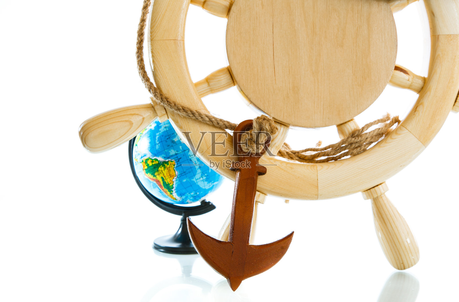 装饰木制方向盘照片摄影图片