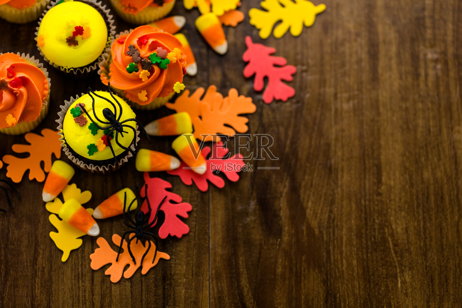 纸杯蛋糕照片摄影图片