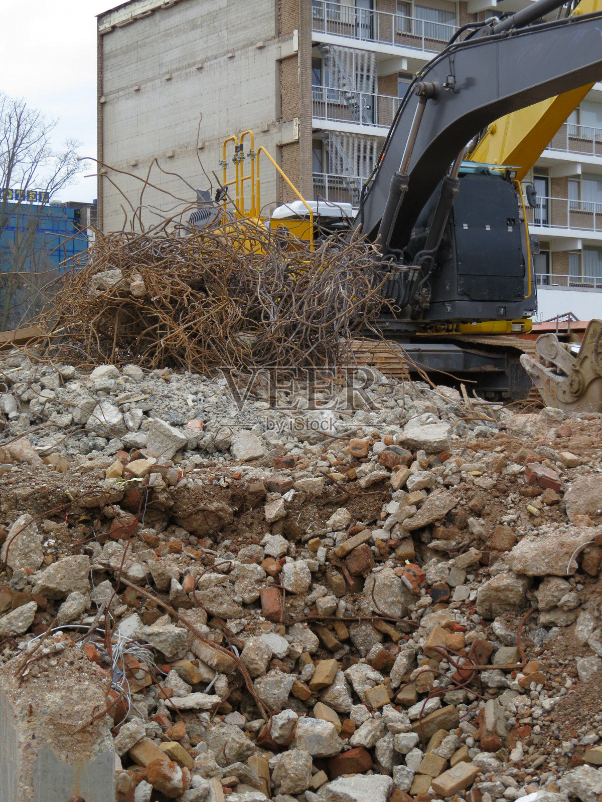 建筑工地照片摄影图片