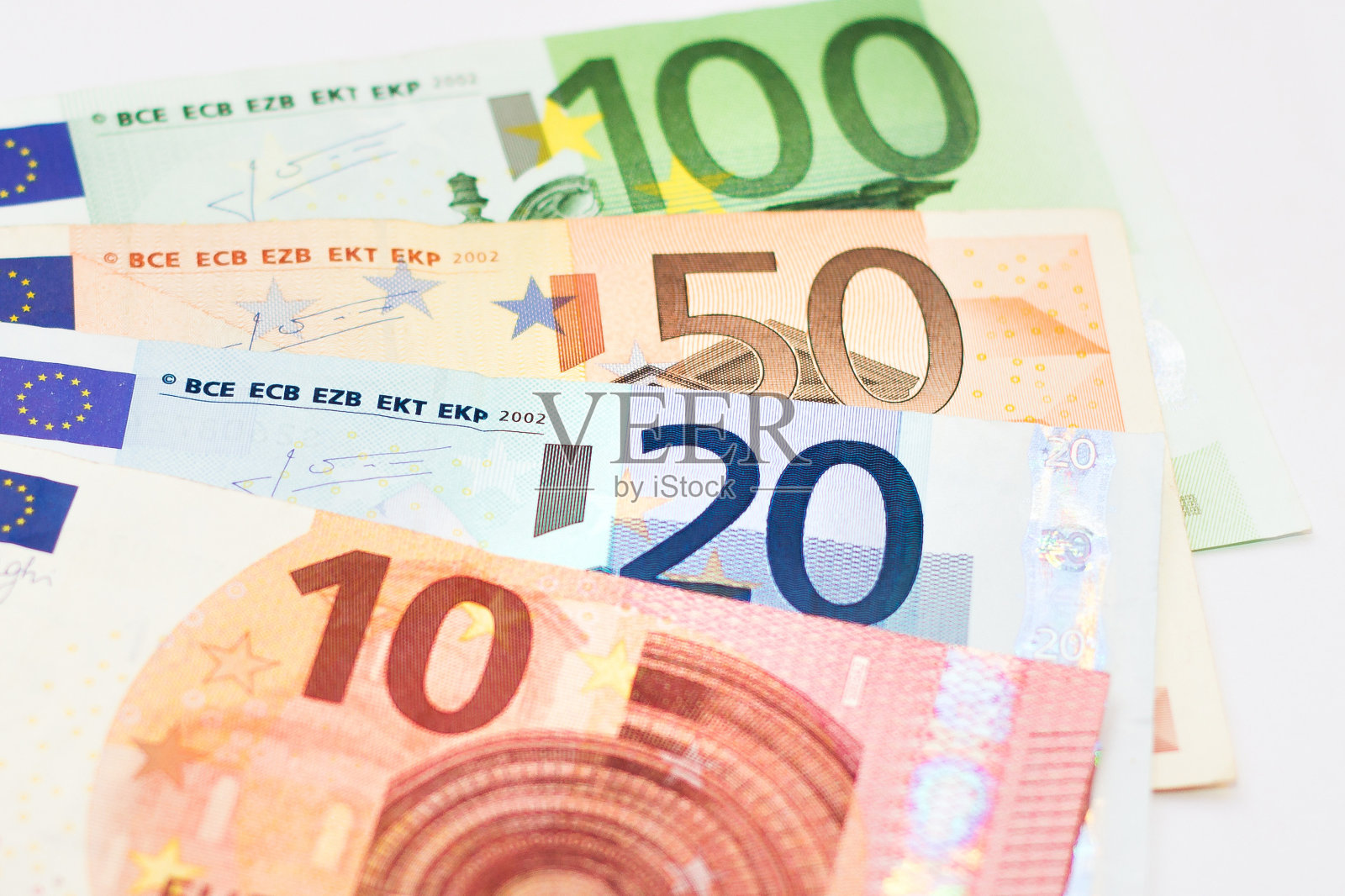 欧元。照片摄影图片